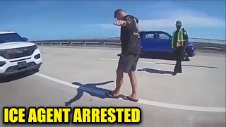 ICE Agent RAGES After Black Officer ARRESTS Him For DUI