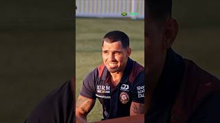 "How did you F*** DCE off!" 😅 Fletch has some cheeky questions for Manly players #nrl