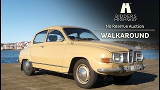 NO RESERVE AUCTION – 1972 SAAB 96 V4