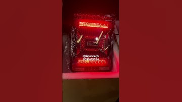 Mahindra Thar 3D monsters tail light Upgrade #thar #car #mahindra #automobile #cartoon #carlover