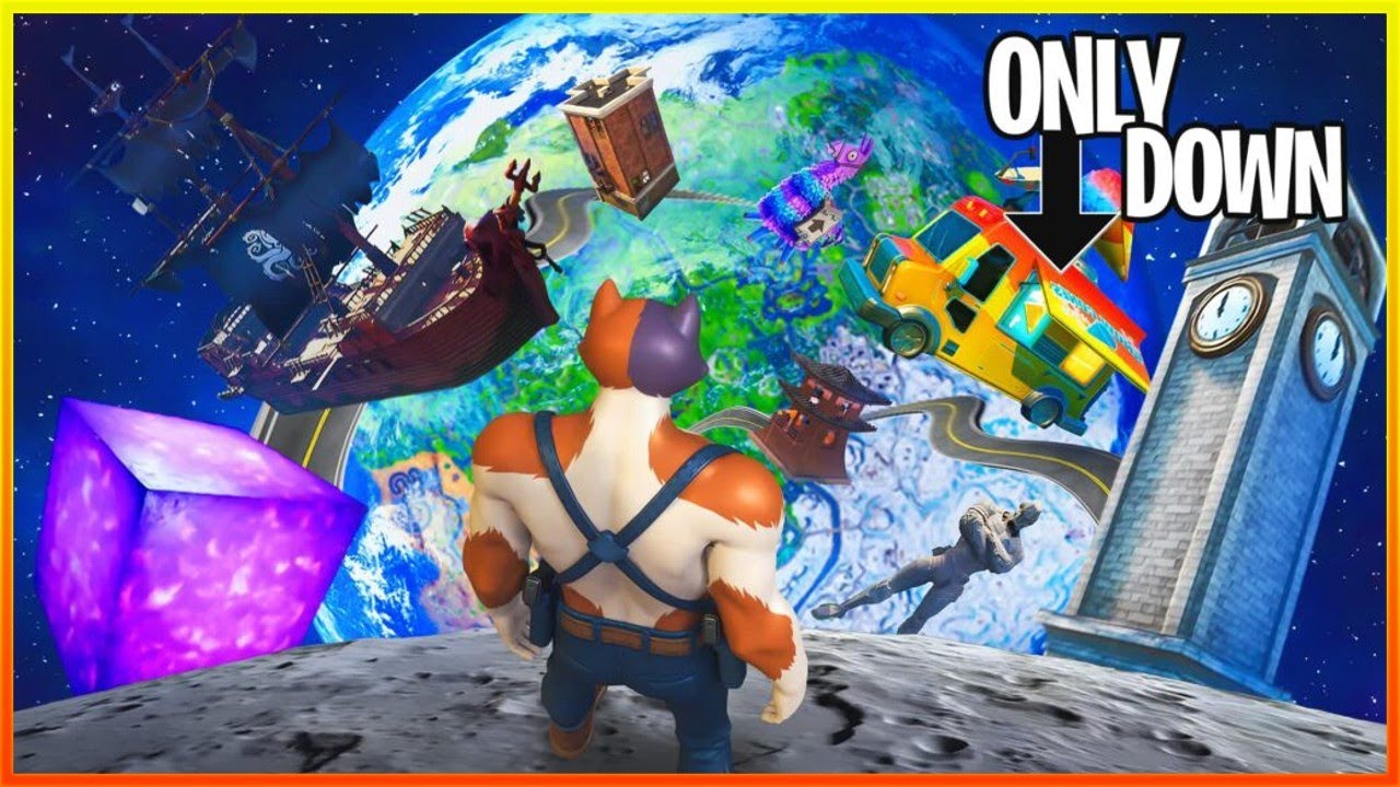 Only Down Gameplay (Fortnite Creative 2.0 Map)