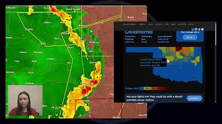 LIVE WEATHER COVERAGE: TULSA & OKLAHOMA CITY STORMS - EXTREME WIND