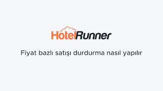 Fiyat planı bazlı satışı durdurma nasıl yapılır