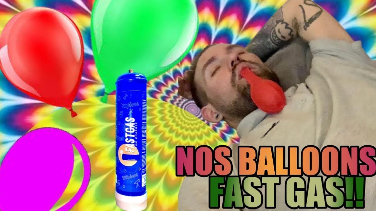 NOS Balloons Fast Gas Cream Charger 580g YouTube