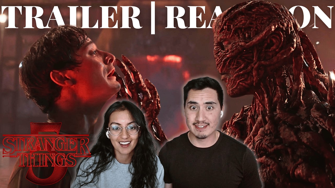 STRANGER THINGS 5 | Official Trailer | Reaction | Vecna looks sick!!