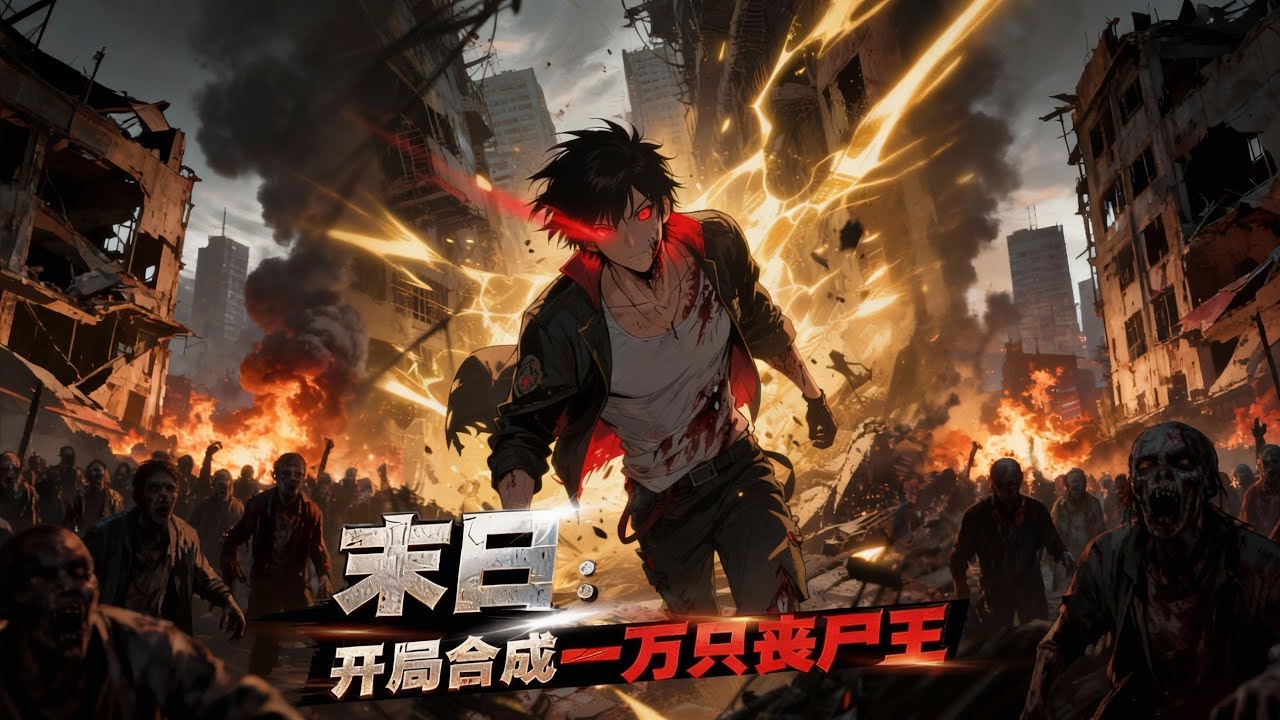 【FULL】《末日：開局合成一萬隻喪屍王》末日降臨，林淵合成系統畫風清奇，喪屍晶核合吉娃娃，炸藥鐵釘造雷，組建軍團殺到世界核心！#漫畫#男頻#熱門漫畫