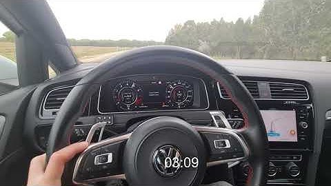 Golf GTI Mk7.5 with JB4 0-100 kmh acceleration.