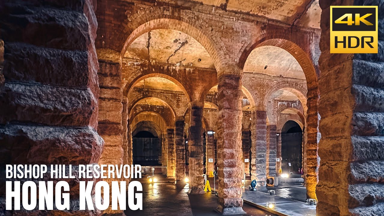 Romanesque Cistern in Hong Kong — Bishop Hill Service Reservoir【4K HDR】