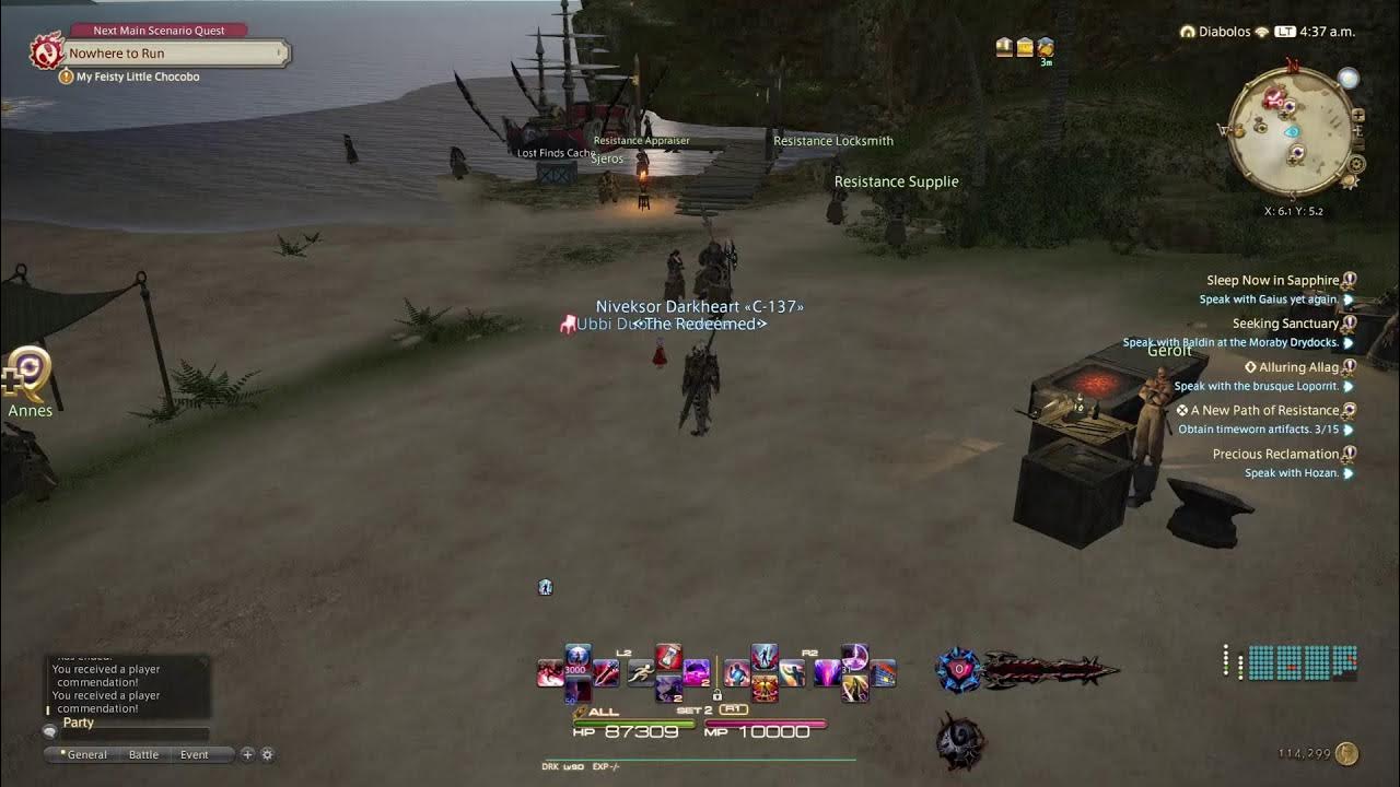 FFXIV grinding still! YouTube