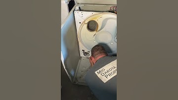 Dealing with a dryer that was making a loud noise. #HandsomeOrHandy #Handyman #ApplianceRepair