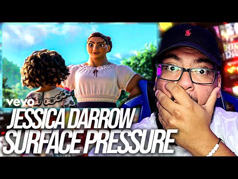 Jessica Darrow - Surface Pressure (From "Encanto") REACTION | LOVE THE MESSAGE ON THIS!!!