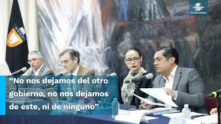 Chocan Lorenzo Córdova y Gutiérrez Luna; 'le dejo la vulgaridad al diputado'