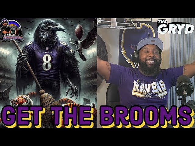 "Get The Brooms"| At the Bank: A Baltimore Ravens Podcast | Postgame