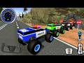 Juegos de Carros - Police Monster Trucks Impossible Driver #2 - Car Extreme Racing Android Gameplay