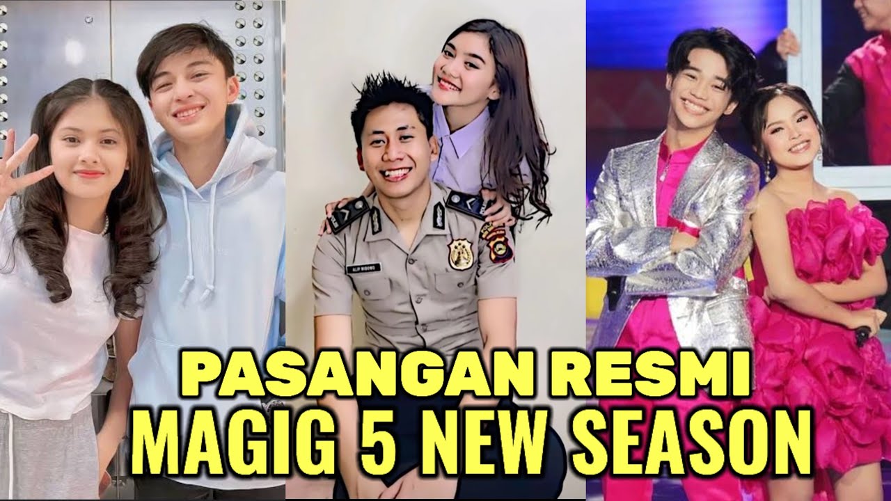KEPINCUT KETAMPANAN POLISI !! INILAH PASANGAM RESMI PARA PEMAIN MAGIG 5 INDOSIAR