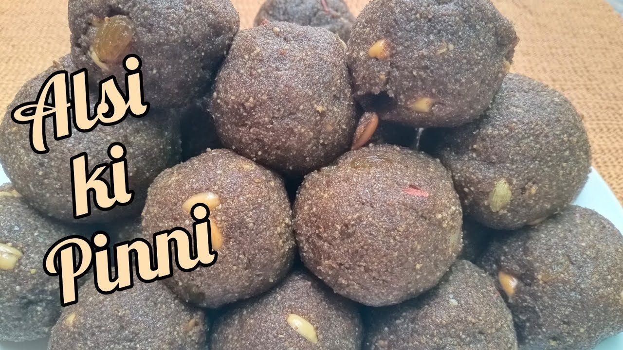Alsi ki Pinni Recipe | Alsi Laddo | السی کی پنیاں | By Shiz Adeel