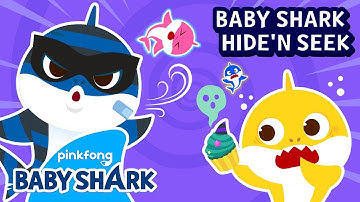 👮‍♀️Thief Shark Family Turns Baby Shark into a TINY Shark?! | Hide and Seek | Baby Shark Official
