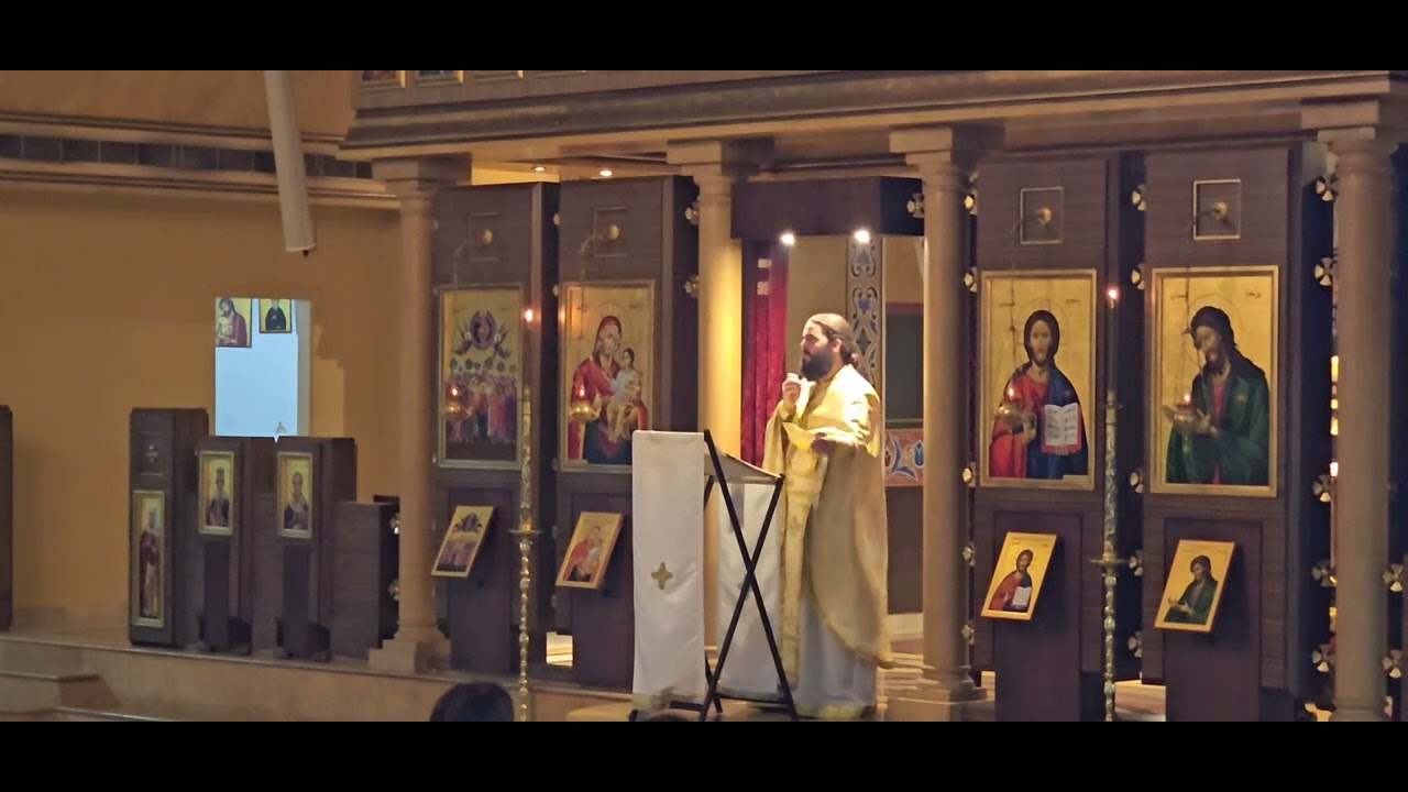عظة أبونا أرسانيوس / عيد القديس اسبيريدون العجائبي/مساء يوم الخميس ١١ / ١٢ / ٢٠٢٥