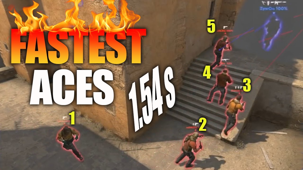 WHEN CS:GO PROS KILL THE WHOLE TEAM UNDER 5 SECONDS! (FASTEST ACES ...
