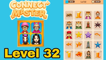 Connect master match puzzle level 32 solution walkthrough