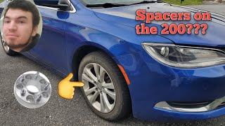 Should I get wheel spacers on the Chrysler 200?