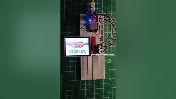 Nokia Startup Vibes on ESP32 🔥 #Shorts #nokia #diyelectronics #techshorts #arduino