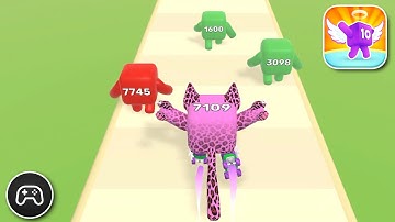 Level Up Numbers - Gameplay Walkthrough Part 11 - Racing Game Levels 72-76 (iOS, Android)