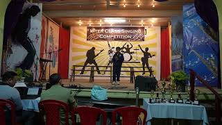 INTERCLASS SINGING COMPETITION -SOLO- NISHCHAY CHETTRI, CLASS 6B, GOETHALS MEMORIAL SCHOOL,KURSEONG
