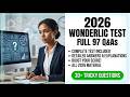 2026 Wonderlic Test Full 97 Questions and Answers - Secrets to Score Higher Today