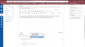 Tipo de preguntas en Canvas: Rellenar Espacios en Blanco | CEDDIE