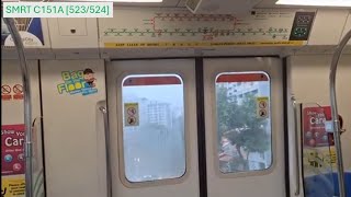 SMRT C151A [523/524]: Kembangan - Bedok