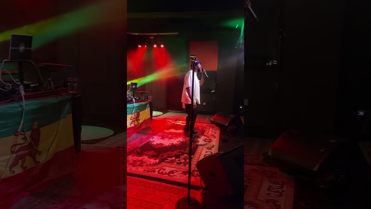 Ras Yunchie performs at Pon Di Corna summer 2023 