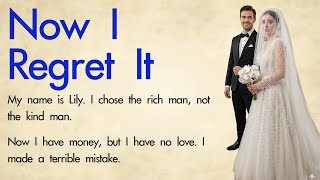 I Married the Wrong Man ✅ Emotional English Story (A1 | A2 Level) 🎧