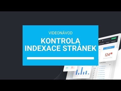Video: Jak Indexovat