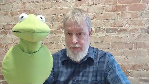 MAKING A FOAM AND FLEECE BODY FOR FROG PUPPET (KERMIT?)