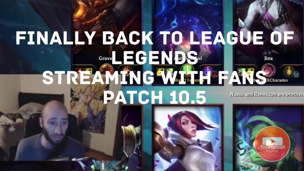 🔥League of Legends 10.5 with “Ahmad LoL”