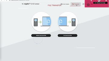 New TI-Nspire Connect webpage, Screenshots/Filesharing and OS Update