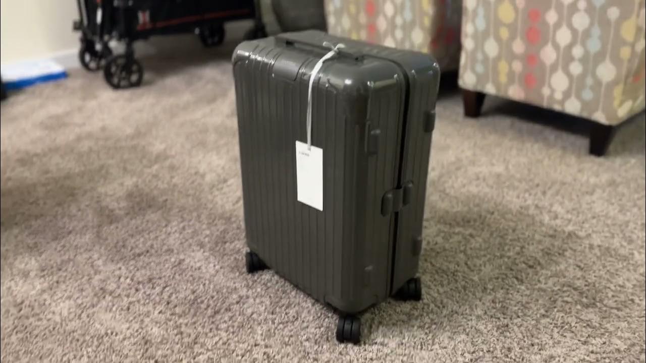 Unboxing Rimowa Essential Cabin in Slate Gloss YouTube