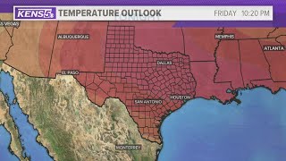 Above-average temperatures will continue in San Antonio