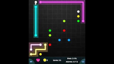 flow game facebook - 12 x 12 mania level 32 Connect the dots