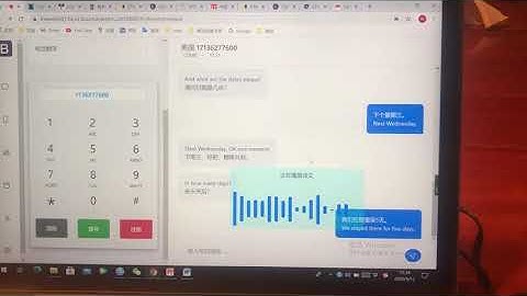 Automatic telephone translation system for enterprise users