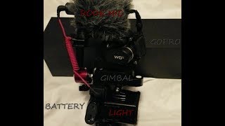 Gopro Hero Session 5 Vlogging Setup Gimbal With Mic Mod