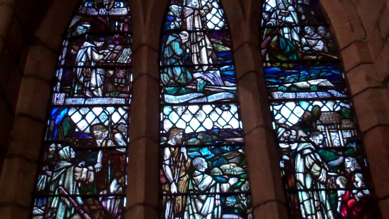 Crombie Memorial Stained Glass Window St Machar's Cathedral Aberdeen
