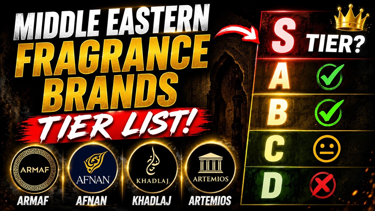 Ranking every Middle Eastern Fragrance House in a Tier list PART TWO ...