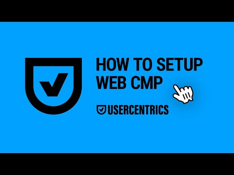 How to setup Usercentrics Web CMP