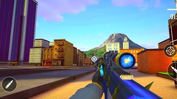 SNIPER 3D ASSASIN WALKTHROUGH GAMEPLAY  PART 7 | GUNSHIP BATTLE | SHOOT TO KILL | ANDROD, IOS