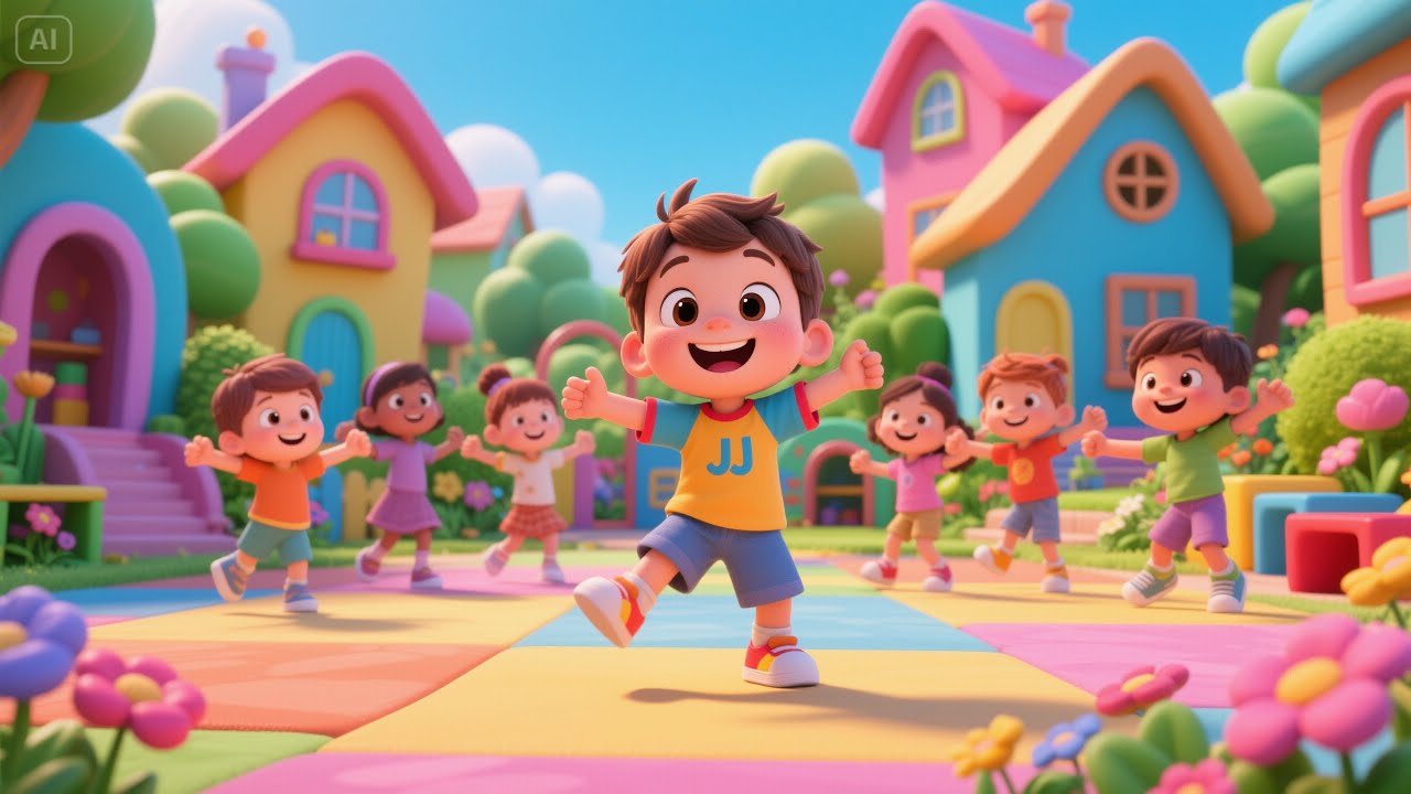 Clap, Stomp, Smile – Happy Song 2.0 | Upbeat Movement Song for Kids | Joyful Nursery Rhyme