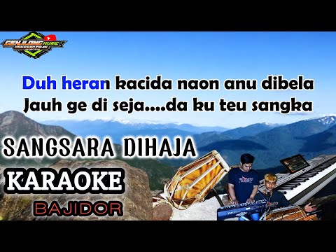 Sangsara dihaja - Karaoke lirik ll style musik ku