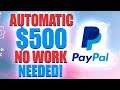 🔥Get PaId $500 In 1 Hour - AUTOMATICALLY!  (Easy Way To Make Money Online 2020!)