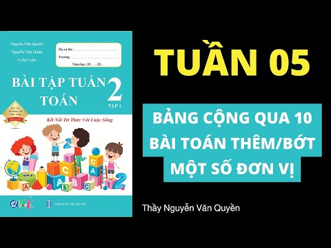 Video Toán Lớp 2 Kết Nối - Tuần 5 - Bảng cộng qua 10. Bài... - youtube